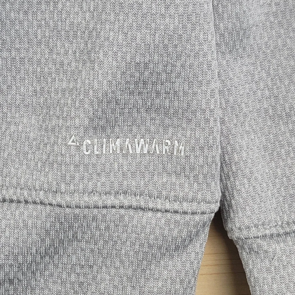 Adidas Hoodie Mens Small Gray Climawarm Pullover Creators Only Graphic DH9075